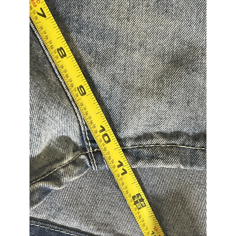 Ecko Unltd Denim Raw 72 Shorts Men's Size 50 Blue Relaxed Baggy Y2K Hip‎ Hop